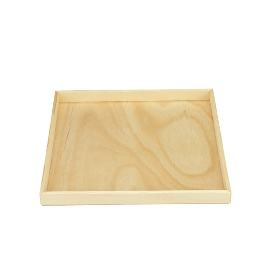 16" x 16" Solid Wood Tray - Eco Leaf Products
