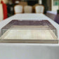 12" x 12" Solid Reusable Wooden Tray With Lid