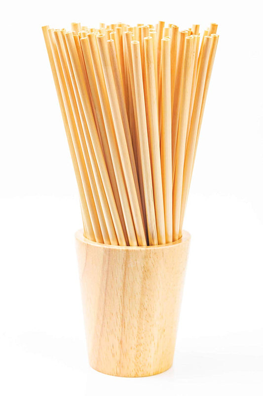 Disposable Wheat Straws - Pack of 50 - Eco Leaf Products