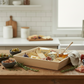 14" x 14" Deep Inclined Wooden Tray - Eco Leaf Products