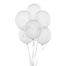 Biodegradable Balloons: Translucent (10 pack)