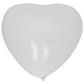 Biodegradable Balloons: White Heart (10 pack) - Eco Leaf Products