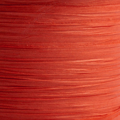100 Metres Biodegradable Compostable Ribbon - Red Raffia – Eco Leaf ...