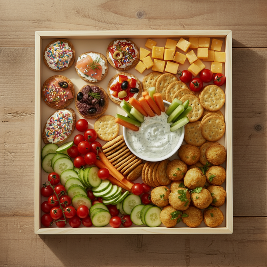 14" x 14" Wooden Serving Tray (Copy) - Eco Leaf Products