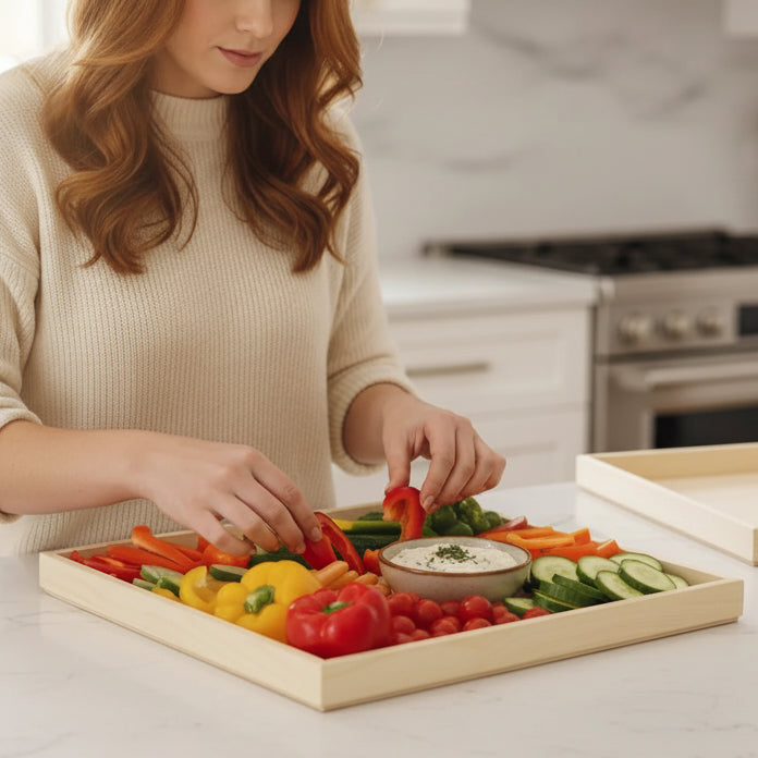 Wooden Trays - DV - Eco Leaf Products