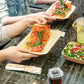 Wholesale Rectangle Palm Leaf Bamboo Trays - Eco Leaf Products