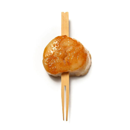 9cm (3.5") Wooden Bamboo Buffet Forks - Eco Leaf Products