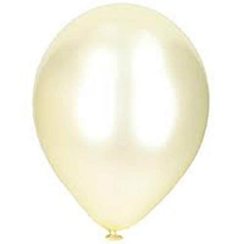 Biodegradable Balloons: Pearlescent Ivory (100 pack) - Eco Leaf Products