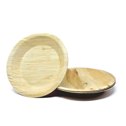 Wholesale Round Palm Leaf Plates - Eco Leaf Products