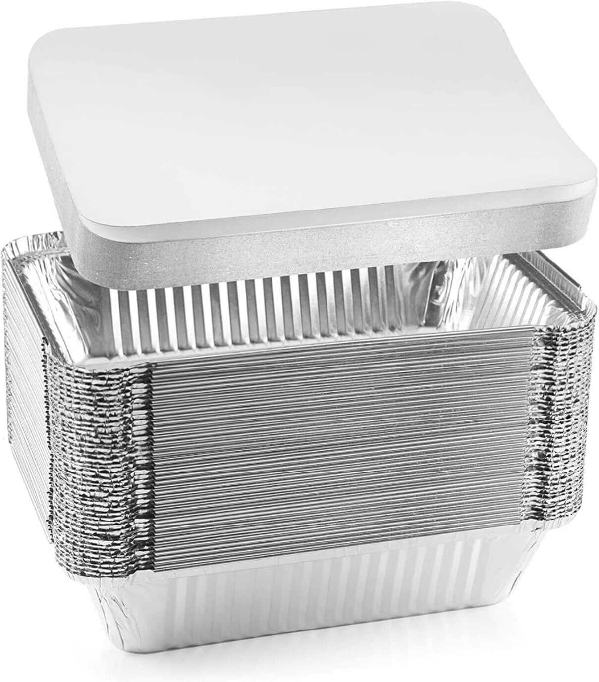 Lids For No.6A Aluminium Foil Food Containers Recyclable - Eco Leaf Products