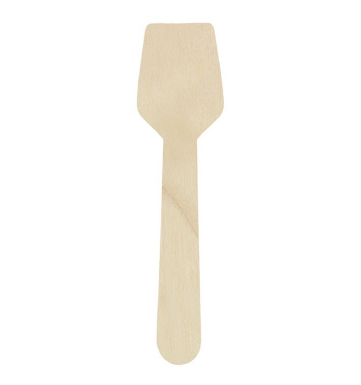 Small Wooden Ice Cream Spoon
