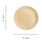 Wholesale Round Palm Leaf Plates - Eco Leaf Products