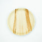 9" / 23 cm Shallow Round Palm Leaf Disposable Plates - Eco Leaf Products