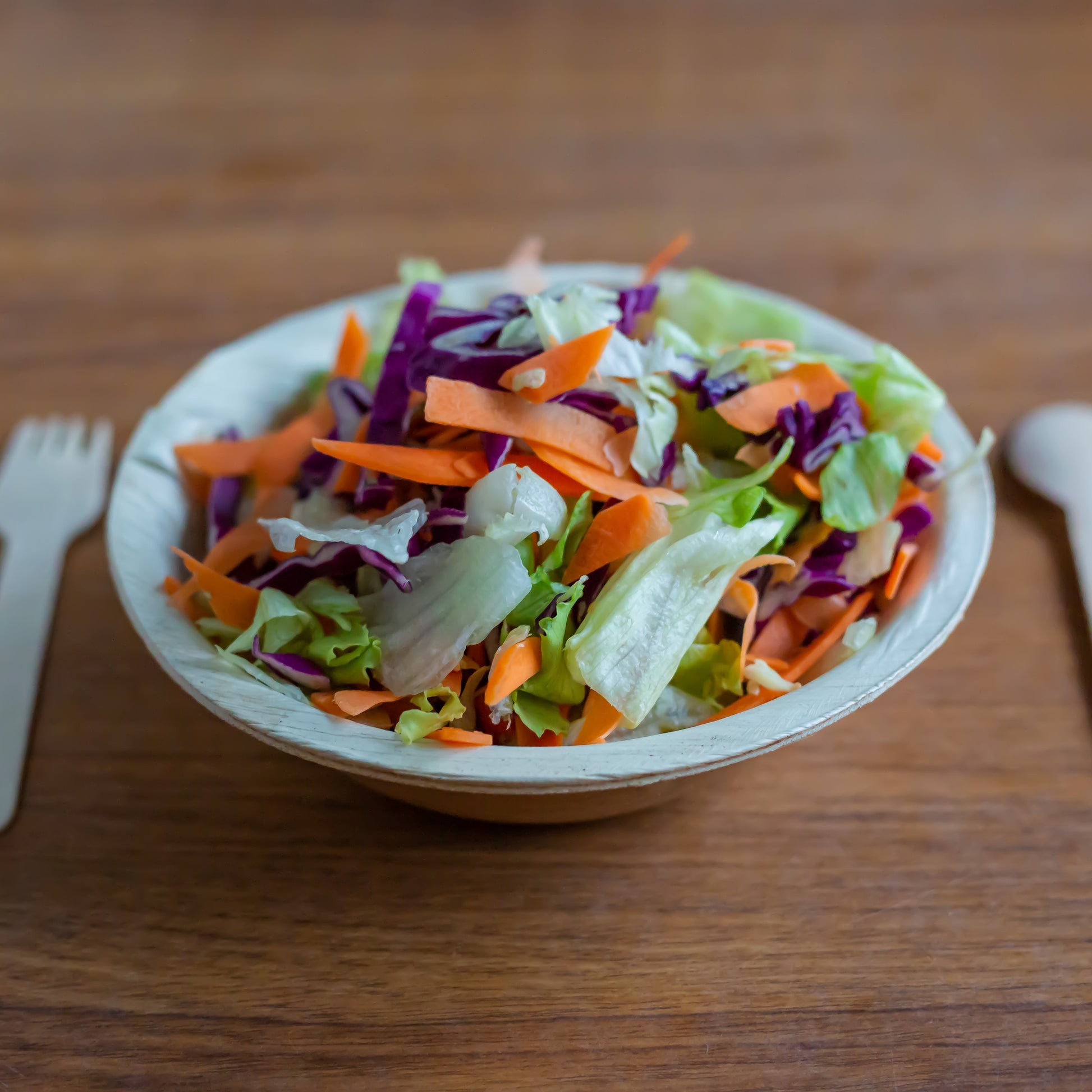 7.5" Compostable Bowls | Salad Bowls | Eco Leaf Products 