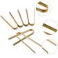 Bamboo Disposable Serving Tongs x 100 - Natural Wooden Compostable & Biodegradable - Eco Leaf Products