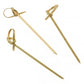 Wooden Bamboo Loop Skewers 9cm - 100 pack - Eco Leaf Products