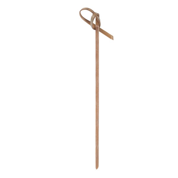 Wooden Bamboo Loop Skewers 9cm - 100 pack - Eco Leaf Products